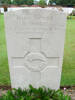 Gravestone, Faubourg D'Amiens Cemetery, Arras (photo G Fortune) - Image has All Rights Reserved