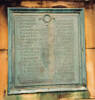 Auckland Grammar School War Memorial, Panel 1, bronze plaque, names Hardie - Lynch (Photo P. Baker 2008) - No known copyright restrictions