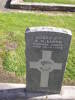 Gravestone, Featherston Cemetery (photo kindly provided by Adele Pentony Graham) - No known copyright restrictions