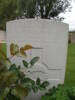 Headstone, Dartmoor Cemetery, Somme (photo Rose Young, 19 September 2007) - No known copyright restrictions