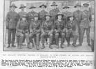 Group photograph, New Zealand officers trained in Cambridge University, England returning to train reinforcements. The Auckland Weekly News, 19 July 1917, page 38 - No known copyright restrictions