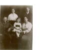 Family group, Aunt Fanny and son George Petty,; daughter Isabelle and granddaughter Lois Guiney and son Horace John Petty date c 1917-1918 - No known copyright restrictions