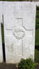 Headstone, Etaples Military Cemetery. Image S. Aumua 2007 - No known copyright restrictions
