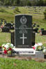 Headstone, Waikumete Cemetery, Auckland (photo J. Halpin 2012) - This image may be subject to copyright