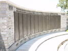 Bourail Memorial panels 3rd from left Panel 3 - This image may be subject to copyright