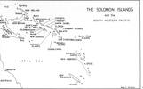map of the Solomon Islands - This image may be subject to copyright