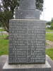 Names plinth, Waiotemarama memorial, Northland, supplied by GA Fortune 2008 - Image has All Rights Reserved