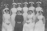 Group of Nurses, WW1 "Effie" is in the front row - far left. - This image may be subject to copyright