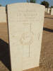 Headstone, Tobruk War Cemetery, Libya (photo B. Coutts, 2009) - This image may be subject to copyright