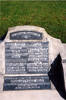 Image of memorial stone at Purewa Cemetery provided by Paul F. Baker November 2011. - This image may be subject to copyright
