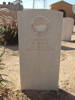 Headstone, Halfaya Sollum War Cemetery, Egypt (photo B. Coutts, 2009) - This image may be subject to copyright