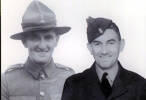 Albert on the right and Raymond Lyford on the left. - This image may be subject to copyright