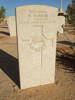 Headstone, Tobruk War Cemetery, Libya (photo B. Coutts, 2009) - This image may be subject to copyright