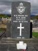 Headstone, Old Levin Cemetery (Tiro Tiro Road) - This image may be subject to copyright