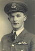 T. Johnson, portrait, RNZAF uniform and cap - This image may be subject to copyright