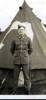 Portrait, WW2, standing in front of a tent (kindly provided by family) - This image may be subject to copyright