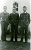 Family photograph, sons in uniform : Left to Right : Russell Hume, Dad & Graham Hume - This image may be subject to copyright