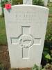 Headstone, Florence War Cemetery (photograph Gabrielle Fortune 2008). - Image has All Rights Reserved