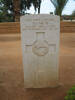 Headstone, Benghazi War Cemetery, Libya (photo B. Coutts, 2009) - This image may be subject to copyright
