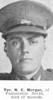 Robert Morgan in uniform, cap - This image may be subject to copyright