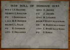 Roll of Honour, Jewish Community, Christchurch - This image may be subject to copyright