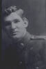 Portrait, WW1, Ernest Richard Johnston, in uniform 1917 (photo provided by family 2008) - No known copyright restrictions