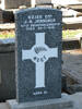 Gravestone, Linwood Cemetery, Christchurch (Photo Sarndra Lees, 2009) - Image has All Rights Reserved.