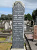 Gravestone at Waikaraka Cemetery provided by Sarndra Lees October 2013 - Image has All Rights Reserved.