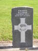 Gravestone, Featherston Cemetery (photo kindly provided by Adele Pentony Graham) - No known copyright restrictions