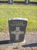 Gravestone, Featherston Cemetery (photograph kindly provided by Adele Pentony Graham) - No known copyright restrictions