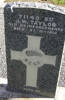 Gravestone, Featherston Cemetery (photo kindly provided by Adele Pentony Graham) - No known copyright restrictions