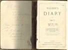Ahier, William Roland. War diary, 1917, inside front cover, - No known copyright restrictions