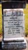 Headstone, Waikumete Cemetery (Photo Paul Baker) - No known copyright restrictions