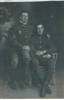 Group, 2 soldiers, brothers, WW1, Clifford and Kenneth (Right) Abbott, 1914c - No known copyright restrictions
