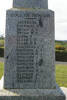 Roll of Honour, those who served WW1, face 1, Awhitu War Memorial (photo J. Halpin September 2012) - No known copyright restrictions
