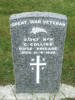 Image of gravestone at Karori Cemetery provided by Paul Baker December 2012 - No known copyright restrictions