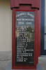 Edendale Primary School War Memorial, WW1 plaque, Sandringham Road, Auckland (photo J. Halpin 2010) - No known copyright restrictions