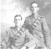 Group, 2 soldiers, brothers left to right Harry Goddard (17/68) and James Goddard (17/67) - No known copyright restrictions