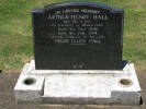 Headstone, Waikaraka (Park) Public Cemetery (photo Sarndra Lees 2013) - Image has All Rights Reserved.