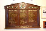 Roll of Honour, Ahuroa, WW1 and WW2, Warkworth RSA (photo J. Halpin January 2013) - No known copyright restrictions