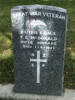 Image of gravestone at Karori Cemetery provided by Paul Baker December 2012 - No known copyright restrictions