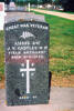 Headstone, Taruheru Cemetery (Photo P. Baker 2008) - No known copyright restrictions