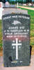 Headstone, Taruheru Cemetery (Photo P. Baker 2008) - No known copyright restrictions