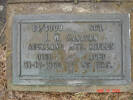 Headstone, Taruheru Cemetery, Gisborne (2006) - No known copyright restrictions