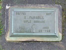 Image of plaque at Waikaraka Park Cemetery provided by Paul Hobbs. - No known copyright restrictions