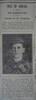 Portrait, Casualty Notice The Star, 22 May 1918 - No known copyright restrictions