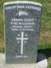 Image of gravestone at Karori Cemetery provided by Paul Baker December 2012 - No known copyright restrictions