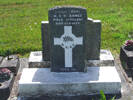 Image of gravestone at Waikumete Cemetery provided by Paul Baker, October 2012 - No known copyright restrictions