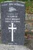 Image of Gravestone at Lyttleton Catholic and Public Cemetery provided by Paul Baker June 2013 - No known copyright restrictions