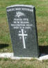 Image of gravestone at Karori Cemetery provided by Paul Baker December 2012 - No known copyright restrictions